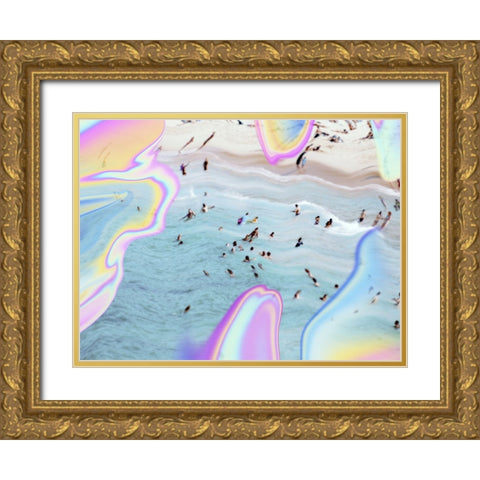 Summer Heatwave II Gold Ornate Wood Framed Art Print with Double Matting by Barnes, Victoria