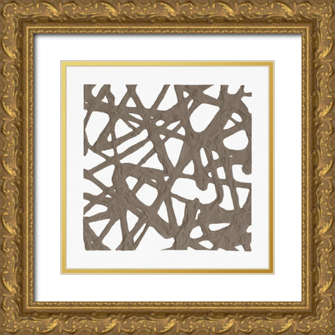 Casting the Net III Gold Ornate Wood Framed Art Print with Double Matting by Saunders, Alonzo