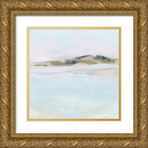 Calypso Sunrise II Gold Ornate Wood Framed Art Print with Double Matting by Vess, June Erica