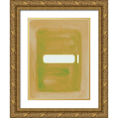 Focal Point I Gold Ornate Wood Framed Art Print with Double Matting by Wang, Melissa