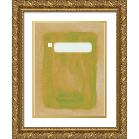 Focal Point II Gold Ornate Wood Framed Art Print with Double Matting by Wang, Melissa