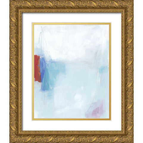 Available Space I Gold Ornate Wood Framed Art Print with Double Matting by Vess, June Erica