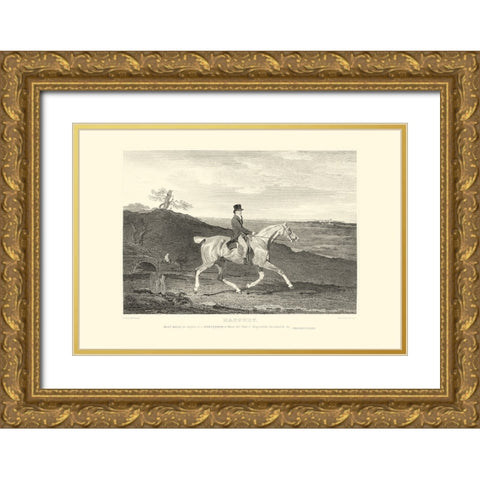 Custom Hackney Gold Ornate Wood Framed Art Print with Double Matting by Scott, John