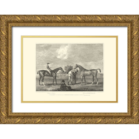 Custom Eclipse And Shakespeare Gold Ornate Wood Framed Art Print with Double Matting by Scott, John