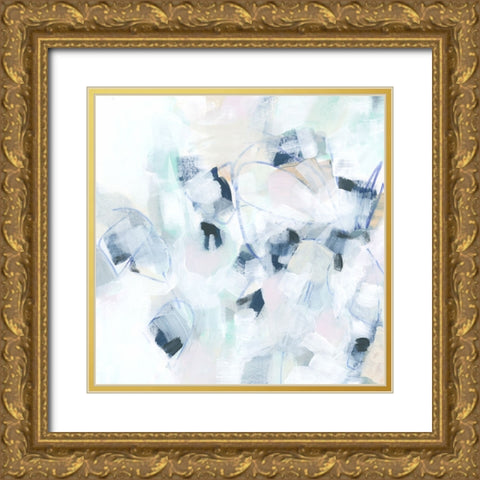 Soft Focus Pastels I Gold Ornate Wood Framed Art Print with Double Matting by Vess, June Erica