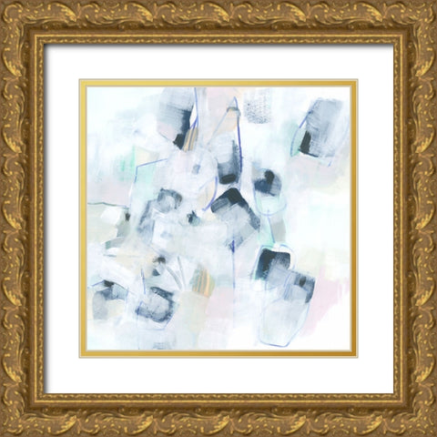 Soft Focus Pastels II Gold Ornate Wood Framed Art Print with Double Matting by Vess, June Erica