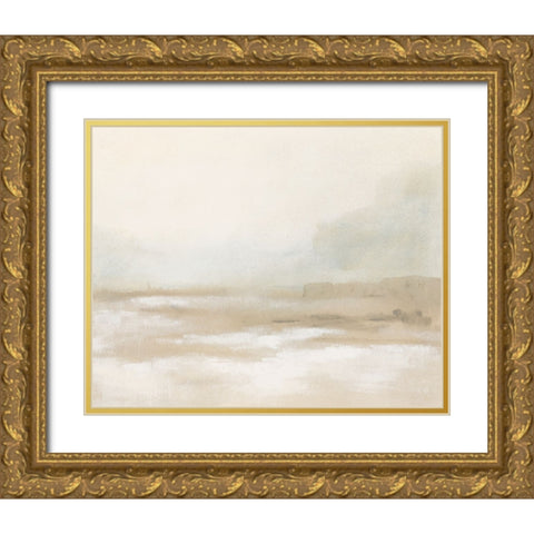 Neutral Mist Mesa I Gold Ornate Wood Framed Art Print with Double Matting by Vess, June Erica