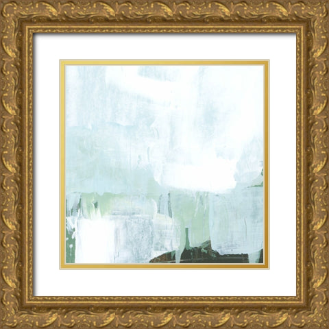 Field Lens I Gold Ornate Wood Framed Art Print with Double Matting by Vess, June Erica