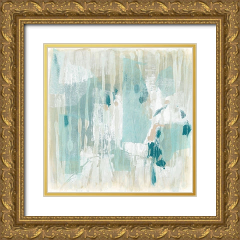 Parallel Mist I Gold Ornate Wood Framed Art Print with Double Matting by Vess, June Erica