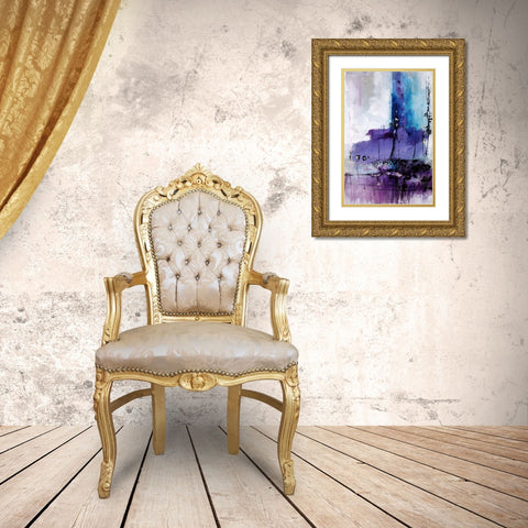 Donde Gold Ornate Wood Framed Art Print with Double Matting by Schicker, Joshua