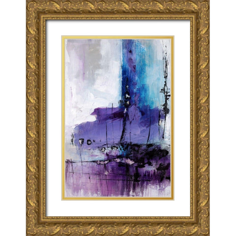 Donde Gold Ornate Wood Framed Art Print with Double Matting by Schicker, Joshua