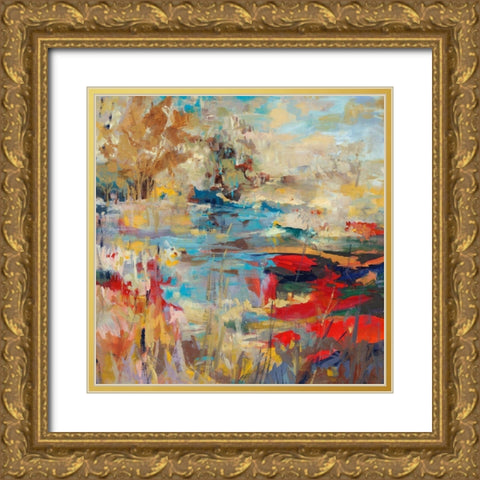 Oak Creek Gold Ornate Wood Framed Art Print with Double Matting by Maas, Jodi