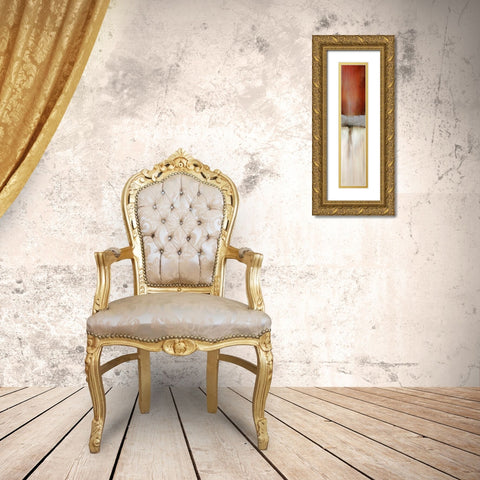 On the Way I Gold Ornate Wood Framed Art Print with Double Matting by Edmunds, Sydney