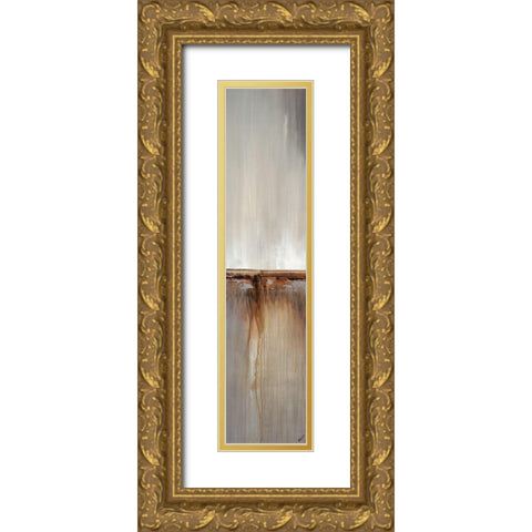 On the Way VI Gold Ornate Wood Framed Art Print with Double Matting by Edmunds, Sydney