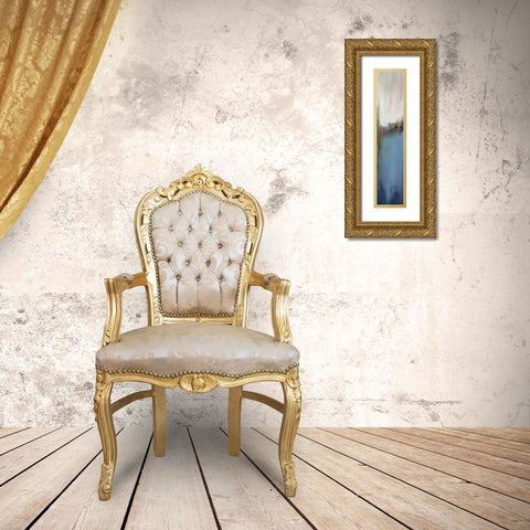 On the Way X Gold Ornate Wood Framed Art Print with Double Matting by Edmunds, Sydney