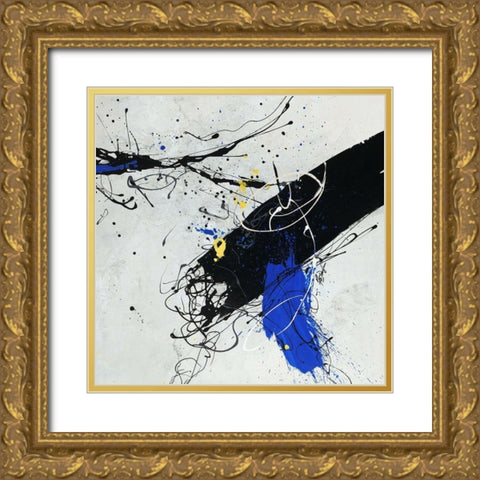 Oops I Gold Ornate Wood Framed Art Print with Double Matting by Douglass, Farrell