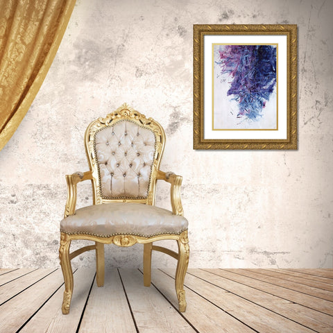 To the Point II Gold Ornate Wood Framed Art Print with Double Matting by Edmunds, Sydney