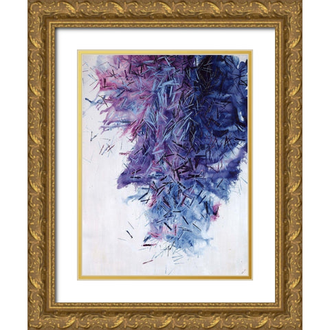 To the Point II Gold Ornate Wood Framed Art Print with Double Matting by Edmunds, Sydney