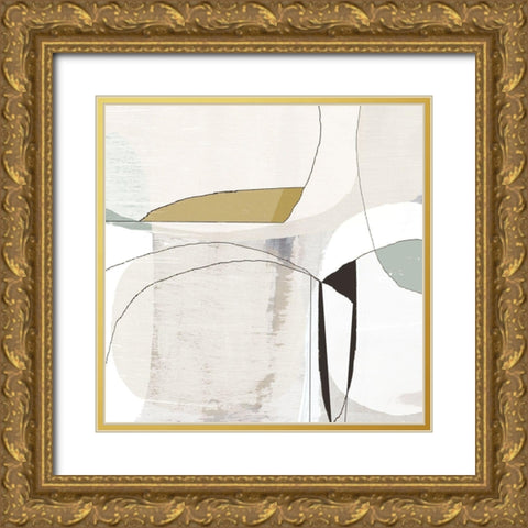 Beholder II Gold Ornate Wood Framed Art Print with Double Matting by Jasper, Sisa