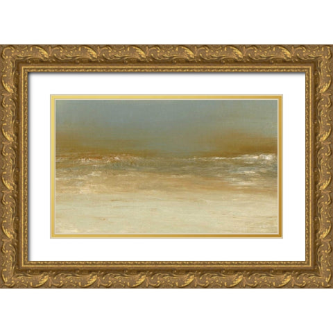 Sea Breezes II Gold Ornate Wood Framed Art Print with Double Matting by Gordon, Sharon