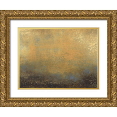 Luminous II Gold Ornate Wood Framed Art Print with Double Matting by Gordon, Sharon