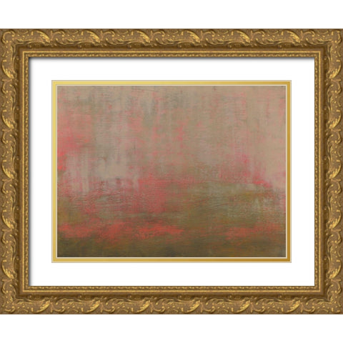 Luminous III Gold Ornate Wood Framed Art Print with Double Matting by Gordon, Sharon