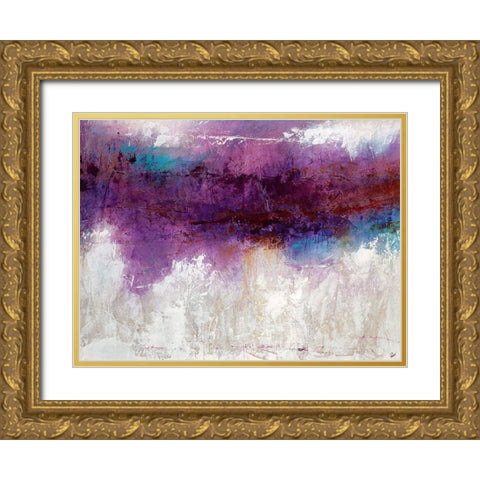 Reach I Gold Ornate Wood Framed Art Print with Double Matting by Schicker, Joshua