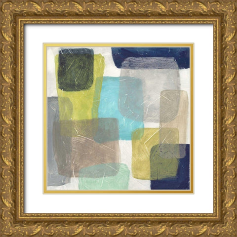 Transparency II Gold Ornate Wood Framed Art Print with Double Matting by Meagher, Megan