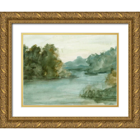 Watercolour Sketchbook I Gold Ornate Wood Framed Art Print with Double Matting by Harper, Ethan