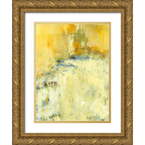 Among the Yellows II Gold Ornate Wood Framed Art Print with Double Matting by Bothne, Janet