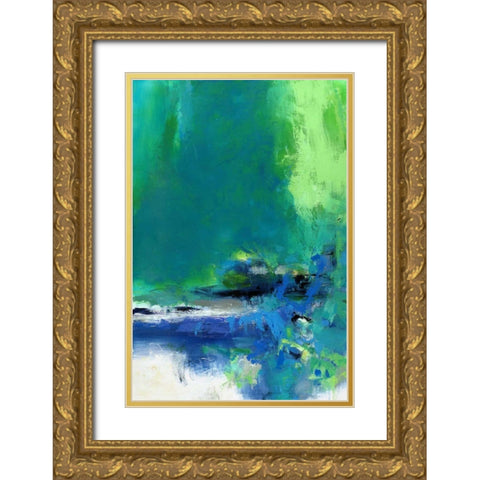 Taking a Day Gold Ornate Wood Framed Art Print with Double Matting by Bothne, Janet