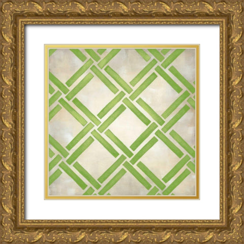 Classical Symmetry XIII Gold Ornate Wood Framed Art Print with Double Matting by Zarris, Chariklia