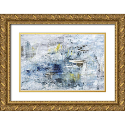 Magnetic Domain Gold Ornate Wood Framed Art Print with Double Matting by Henry, Alexys