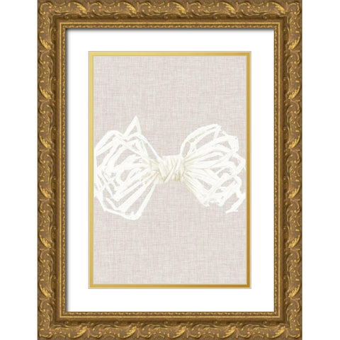Coastal Christmas Collection E Gold Ornate Wood Framed Art Print with Double Matting by Vision Studio