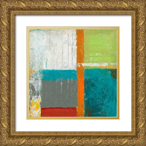 Urban Impact II Gold Ornate Wood Framed Art Print with Double Matting by Vess, June Erica