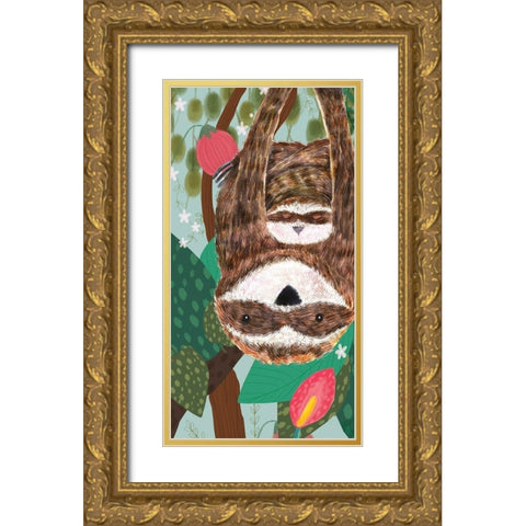 Mothers Love Collection B Gold Ornate Wood Framed Art Print with Double Matting by Hernandez, Larisa