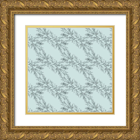 The Sea Santa Collection I Gold Ornate Wood Framed Art Print with Double Matting by Popp, Grace