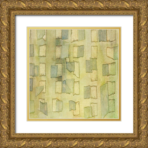 Irish Tape II Gold Ornate Wood Framed Art Print with Double Matting by McMullen, Charles