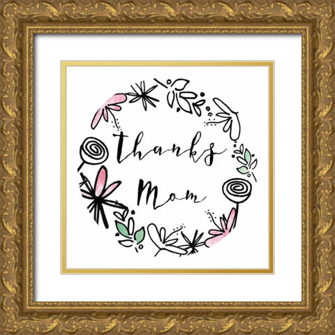 Got It From My Mama Collection C Gold Ornate Wood Framed Art Print with Double Matting by Sizemore, Natalie