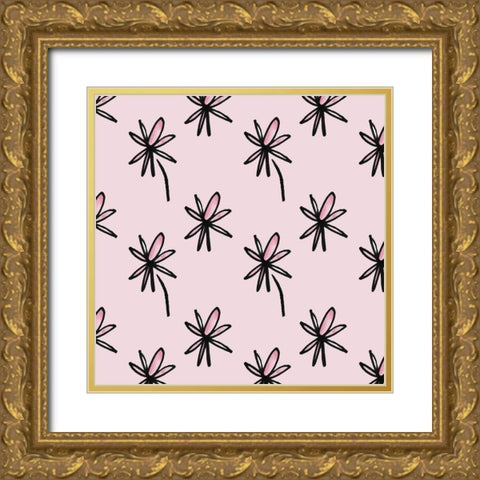 Got It From My Mama Collection F Gold Ornate Wood Framed Art Print with Double Matting by Sizemore, Natalie