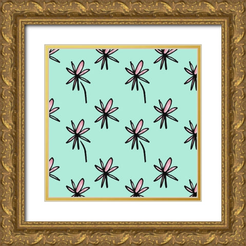 Got It From My Mama Collection G Gold Ornate Wood Framed Art Print with Double Matting by Sizemore, Natalie