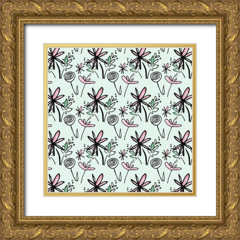 Got It From My Mama Collection I Gold Ornate Wood Framed Art Print with Double Matting by Sizemore, Natalie