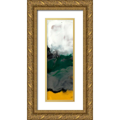 White Sky I Gold Ornate Wood Framed Art Print with Double Matting by Goldberger, Jennifer