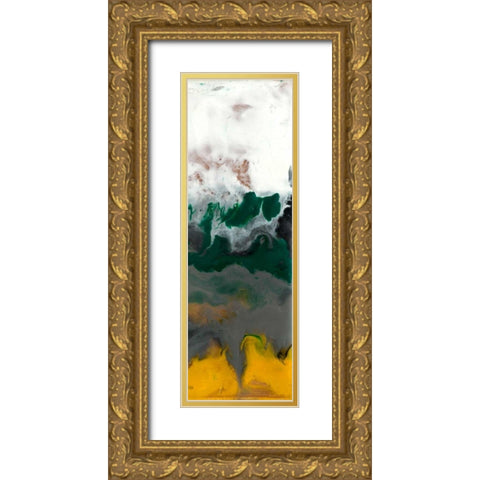 White Sky II Gold Ornate Wood Framed Art Print with Double Matting by Goldberger, Jennifer