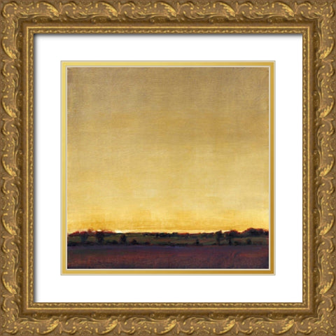 Radiant Sky II Gold Ornate Wood Framed Art Print with Double Matting by OToole, Tim