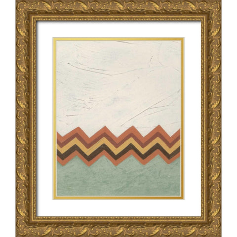 Demitasse I Gold Ornate Wood Framed Art Print with Double Matting by Vess, June Erica