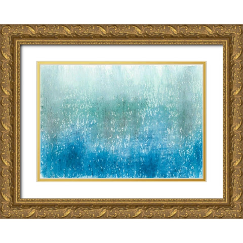 Lakeside I Gold Ornate Wood Framed Art Print with Double Matting by Johnson, Jason