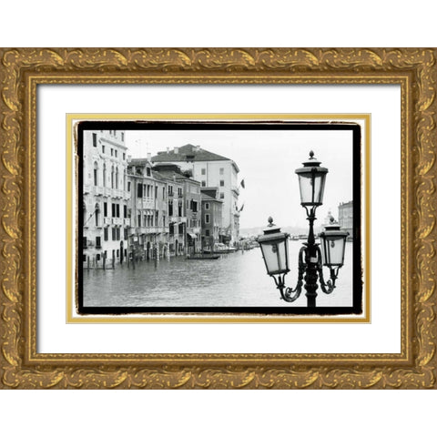 Waterways of Venice XI Gold Ornate Wood Framed Art Print with Double Matting by DeNardo, Laura