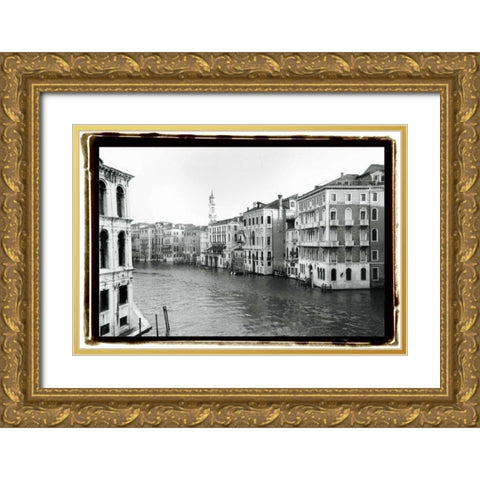 Waterways of Venice XII Gold Ornate Wood Framed Art Print with Double Matting by DeNardo, Laura