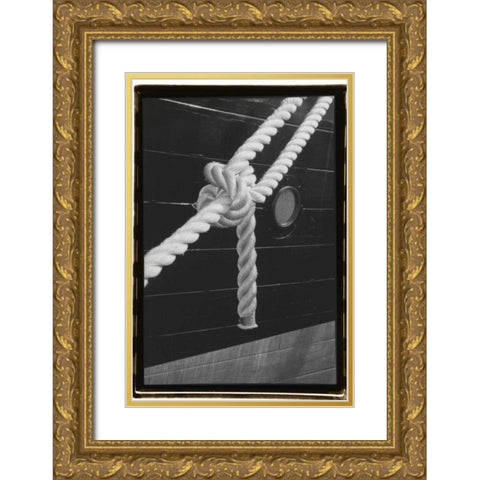 Secure Harbor Gold Ornate Wood Framed Art Print with Double Matting by DeNardo, Laura